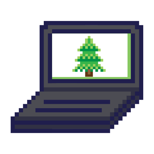 Pixel Pine Technology Logo